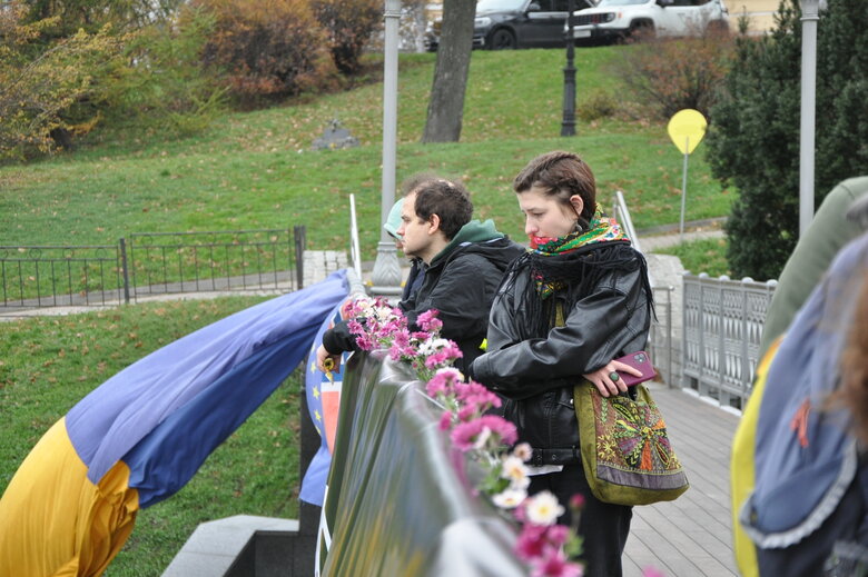 Пам’ять воїна та активіста Сергія Федорівського, який боронив Київщину та Харківщину, вшанували у Києві 04