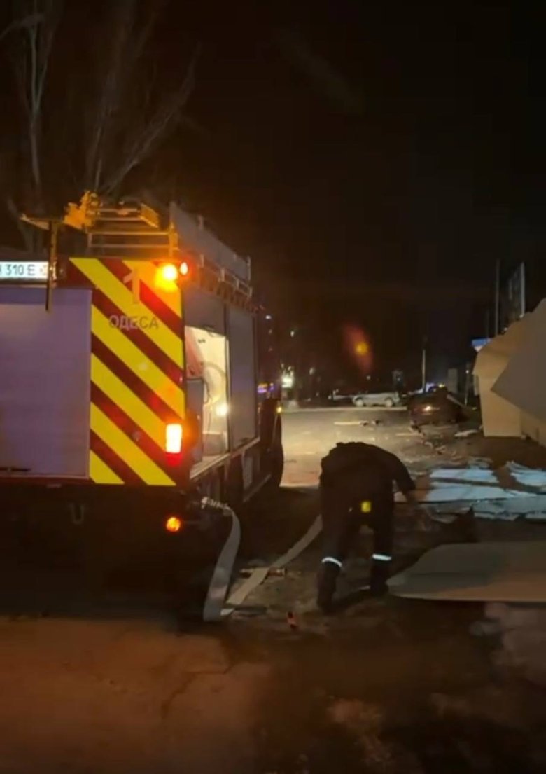 Одесса после обстрела