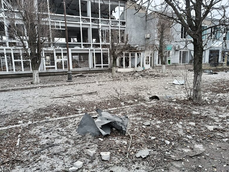 Consequences of enemy shelling of Kherson region 14