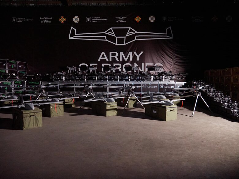 Армия дронов передала более 900 разведывательных, ударных и секретных БПЛА на фронт 02 Армия дронов передала более 900 разведывательных, ударных и секретных БПЛА на фронт 02