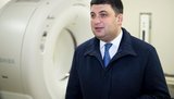 "Мы ставим точку в истории многострадального долгостроя", - Гройсман запускает новый лечебный комплекс "Охматдет". ФОТО