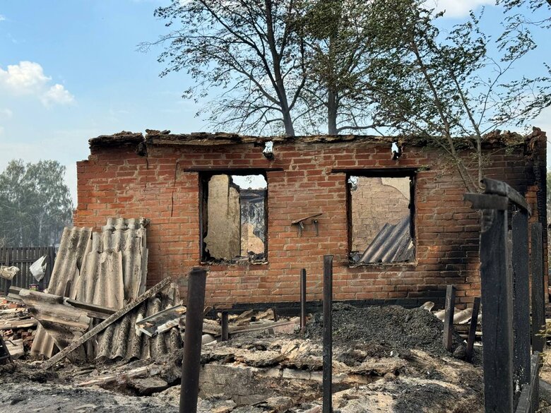На Полтавщині третій день горить ліс