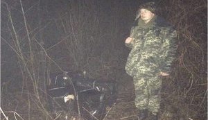 Ukrainian border guards found 2,000 packs of cigarettes at Hungarian border. PHOTO