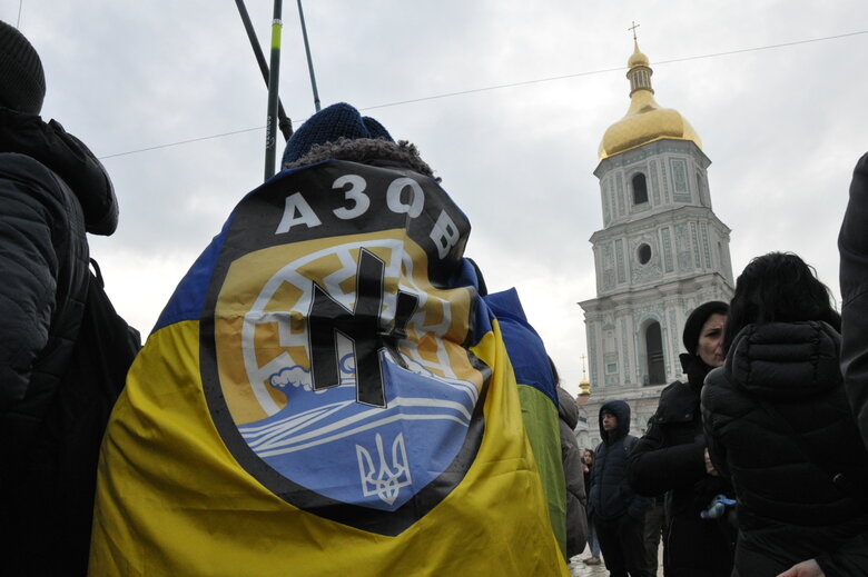 Action AZOV Regiment: Christmas in captivity took place in center of Kyiv 02