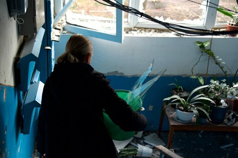 Дніпро після обстрілу