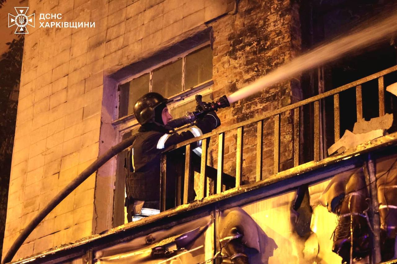 we.ua - Окупанти атакували Харків шахедами: 46 постраждалих, серед них дитина, пошкоджені будинки, сталися пожежі (оновлено)