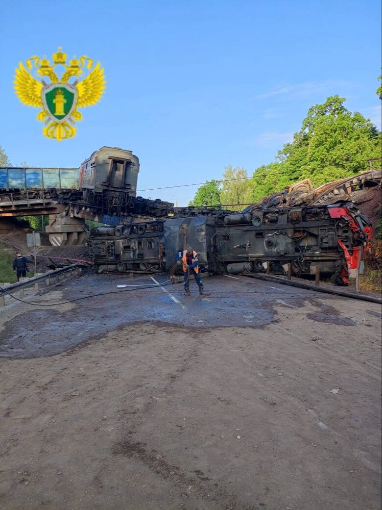 мост подрыв РФ