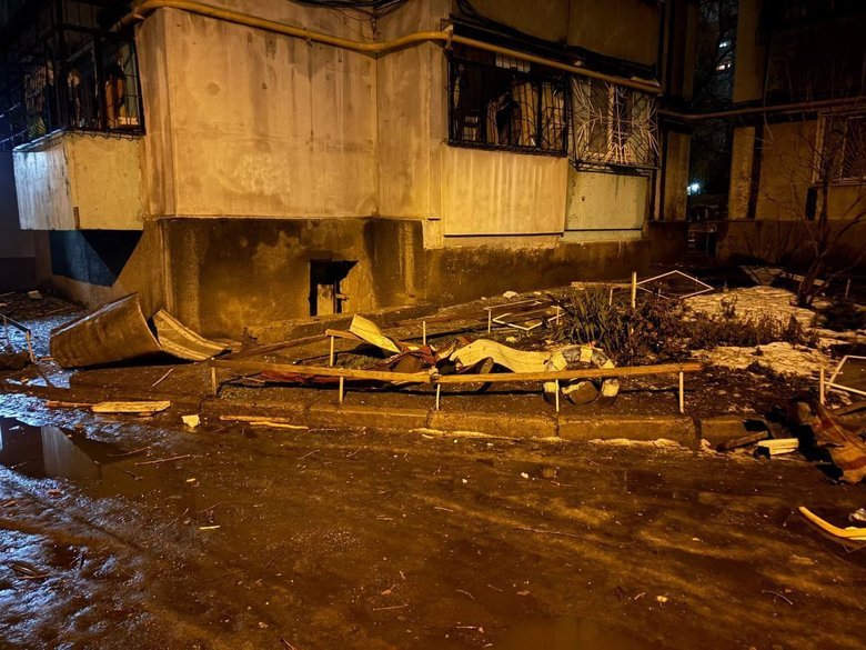 Дніпро після обстрілу