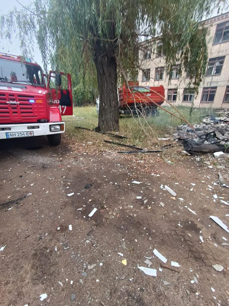 Оккупанты наносят ракетные удары по гражданской инфраструктуре Донецкой области. Бьют по учебным заведениям, - Кириленко 02