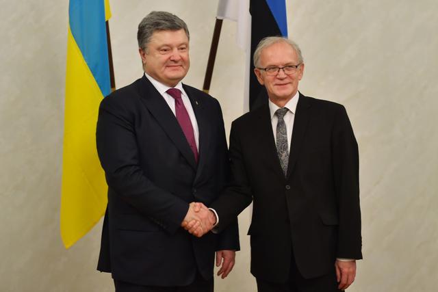 эстония порошенко