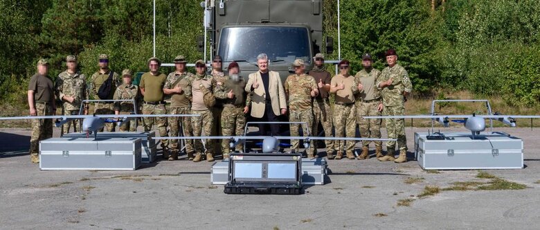 78-й штурмовий полк ДШВ отримав комплекс БПЛА Poseidon та вантажівки DAF 01