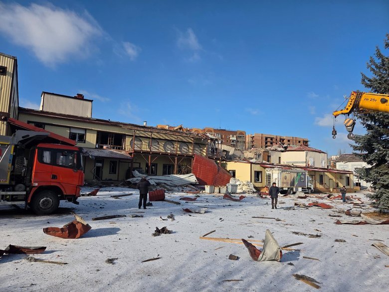 Удар РФ по Словʼянську