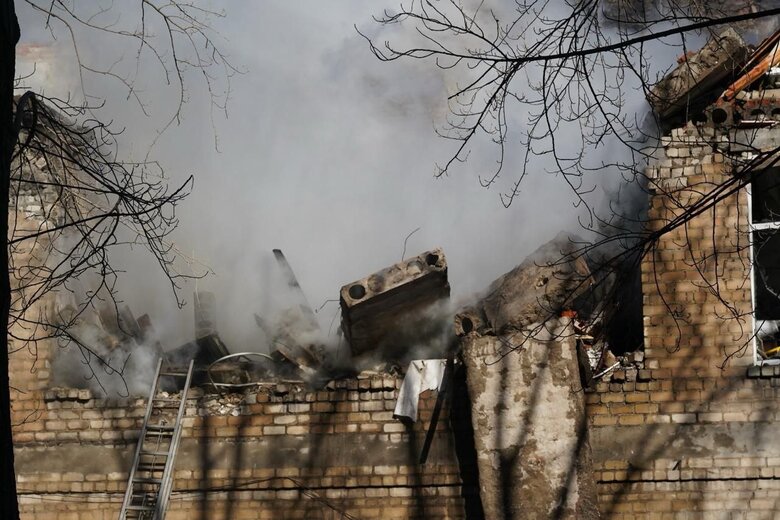 Наслідки обстрілу Покровська