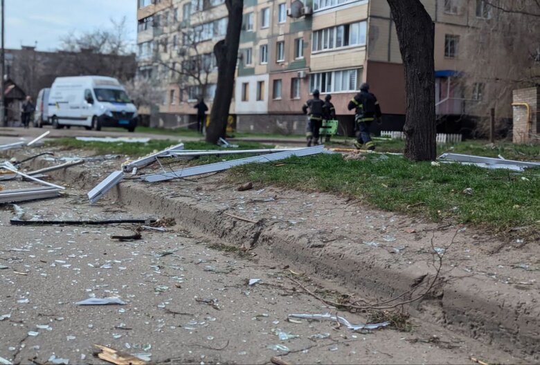 последствия удара по Кривому Рогу