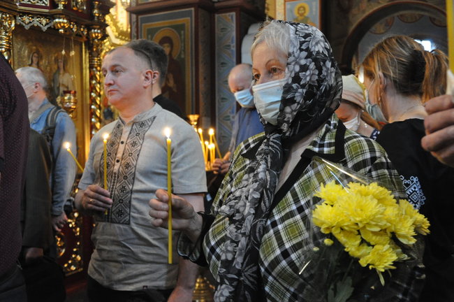 С умершим ветераном ОУН-УПА и дивизии Галичина Орестом Васкулом простились в Киеве 07