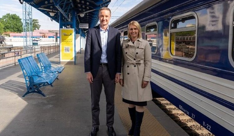 Carpenter, Senior Director for Europe at US National Security Council, arrives in Kyiv. PHOTO