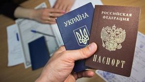 У Росії заявили, що жителям Донбасу вже видали 538 тис. паспортів і до кінця року можуть довести цю кількість до мільйона