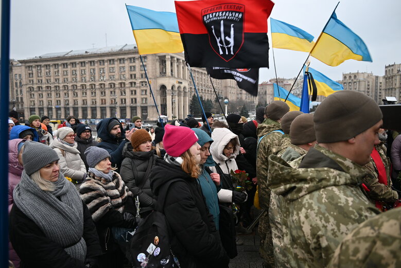 Farewell to warrior and poet Maksym Kryvtsov was held in Kyiv 17