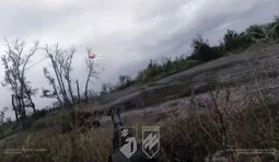 Бригада Азов показали бойову роботу по російських безпілотниках в смузі своєї відповідальності