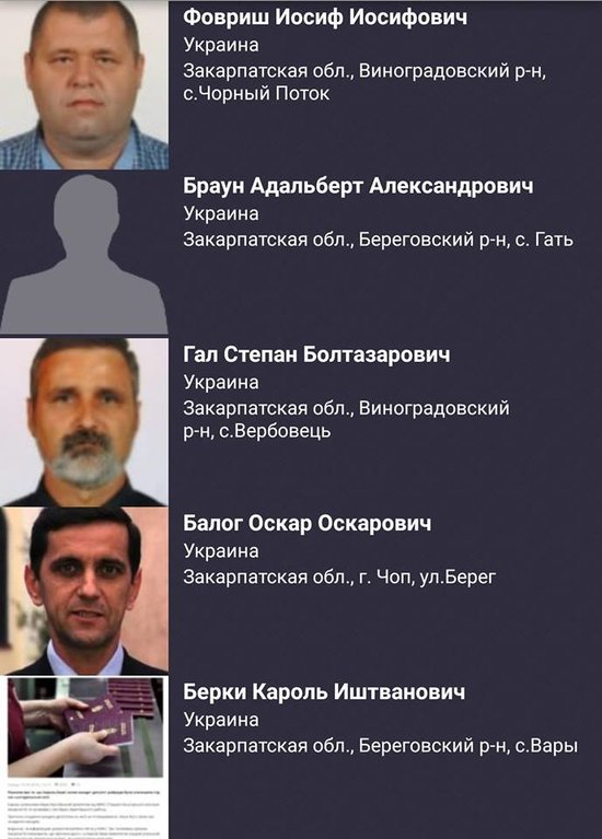 Мешканців Закарпаття з угорським громадянством почали заносити до бази Миротворця 01