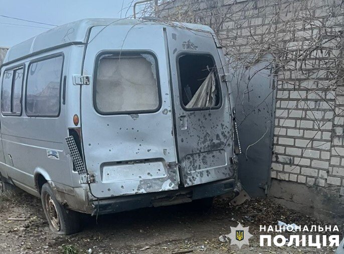 Обстріли 8 грудня Херсонщини