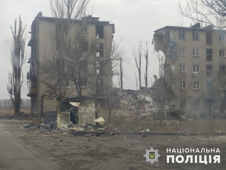 Последствия вражеских обстрелов Донецкой области 08