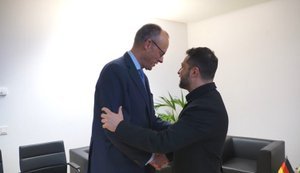 Frozen Russian assets, strengthening air defence and restoring energy: Zelenskyy met with Merz. VIDEO
