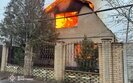 Fire in Pokrovsk after shelling