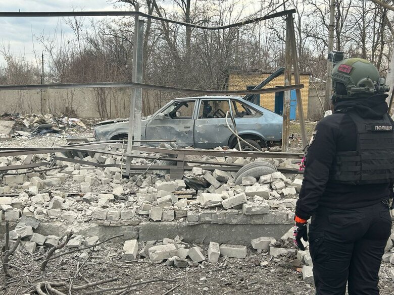 Російські обстріли Донеччини 21 березня