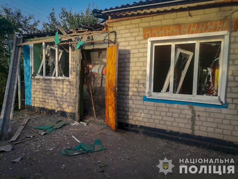 Обстріли Запорізької області 12 липня