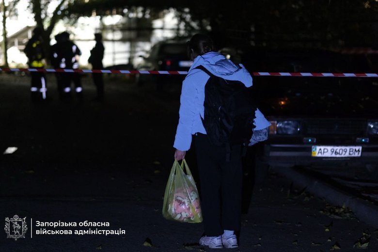 Запоріжжя після обстрілу