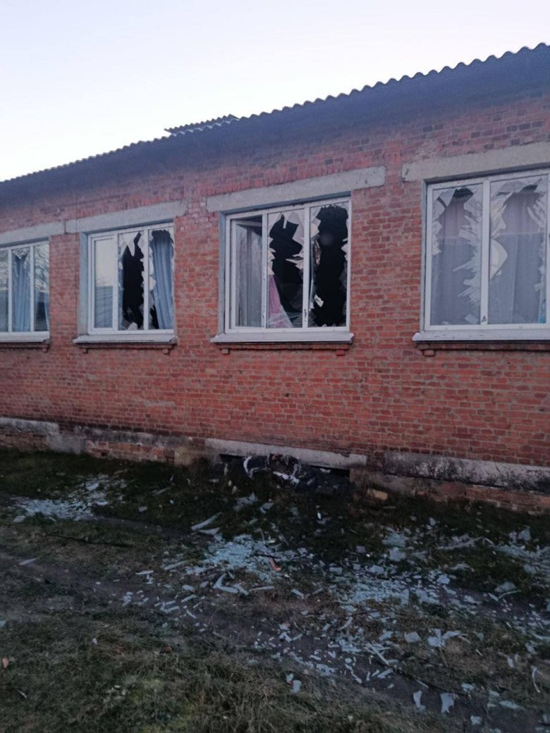Shelling of Chernihiv region