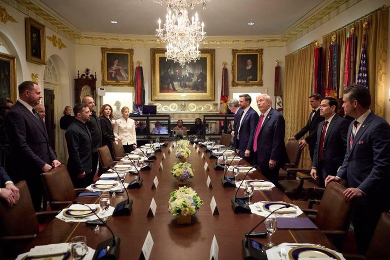 Meeting between Zelensky and Trump