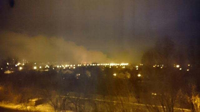 У Донецьку пролунав потужний вибух. Повністю знищено прильотом військторг "Камуфляж", - журналіст 02