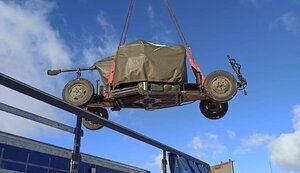 Первая партия переданных Литвой зенитных пушек L-70 прибыла в Украину. ФОТО