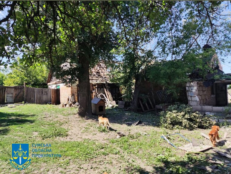 Окупанти вдарили трьома авіабомбами по Ворожбі та Білопіллю на Сумщині, двоє поранених