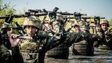 армия учения военные пехота военнослужащие черные воины морская воин береты