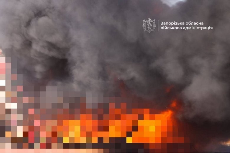 удар по Запоріжжю