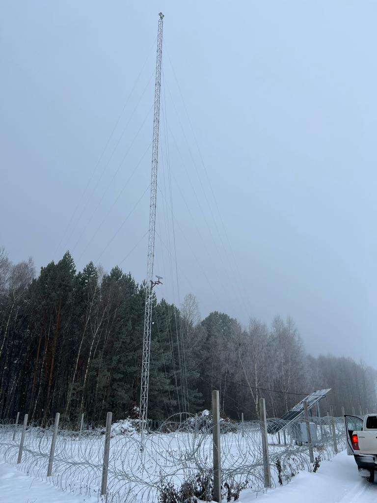 На границе с Беларусью возводятся новые оборонные сооружения 05