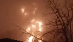 Безпілотники атакували нафтобазу у Тамбовській області Росії: вирує пожежа. ФОТО