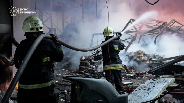 Наслідки удару по Бучанському району 8 жовтня