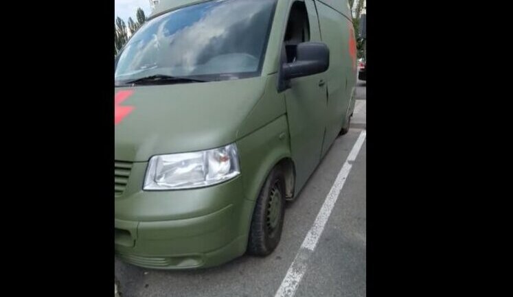 Lithuanian volunteers sent first armored ambulance for AFU. VIDEO