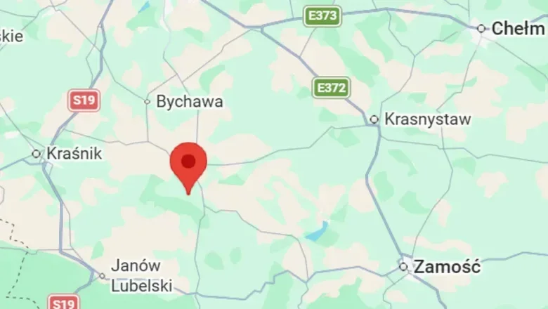 російська ракета в Польщі
