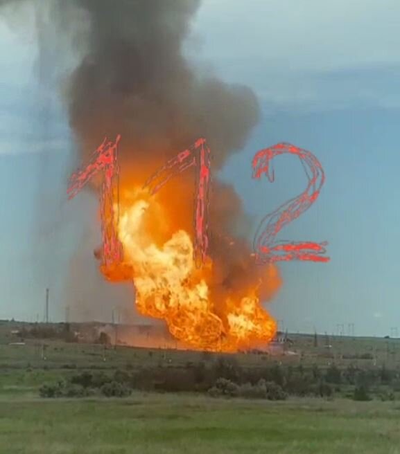 Вибух на газопроводі у Саратові