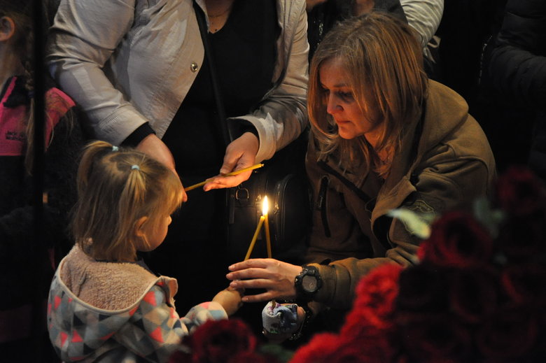 Farewell to cyborg paratrooper of 95th Brigade Ruslan Borovik, who died in battles with Russian occupiers in east, said goodbye in Kyiv 29