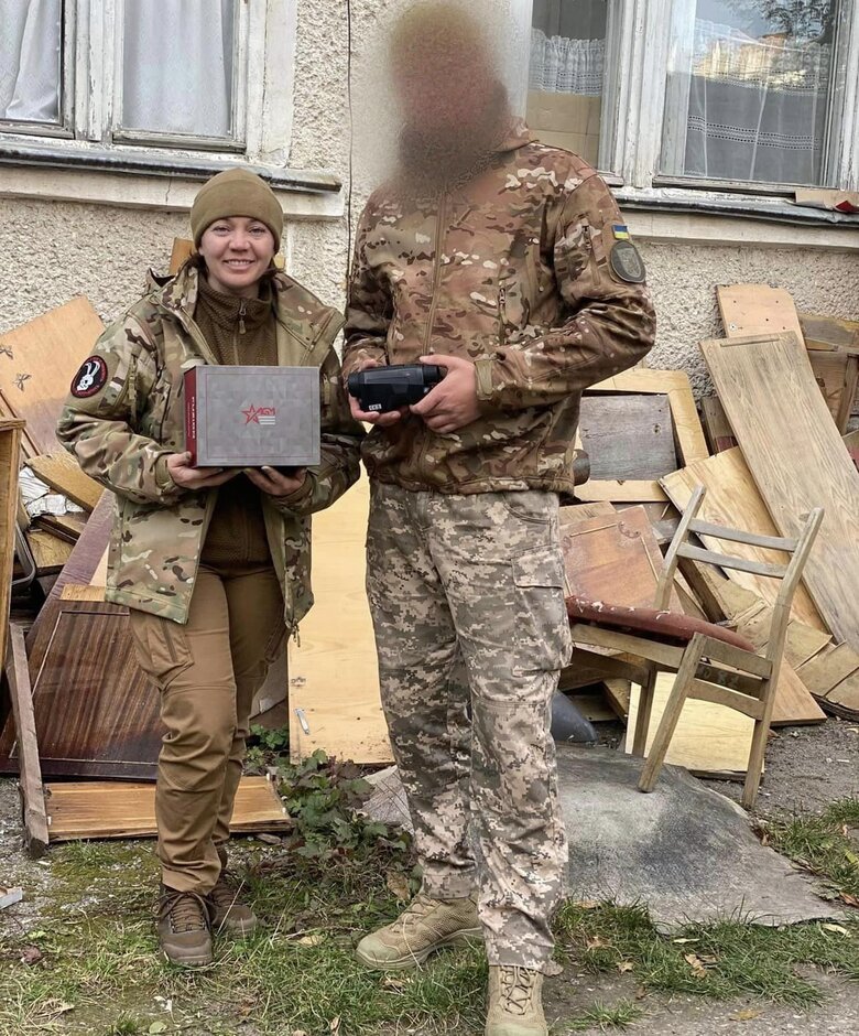 Волонтерка Юсупова просить допомоги у придбанні дронів й тепловізорів для фронту 04