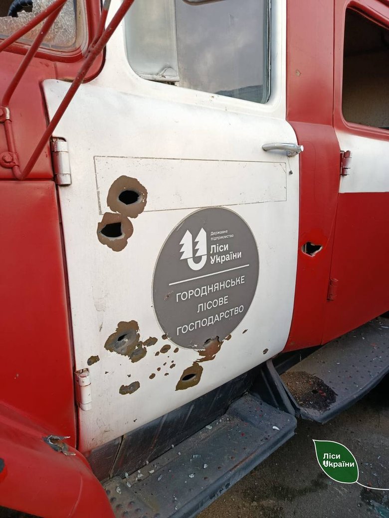 Chernihiv region after shelling