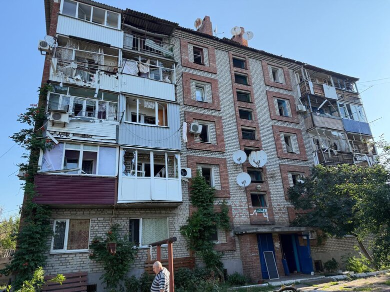Обстрел Славянска в ночь на 7 июля