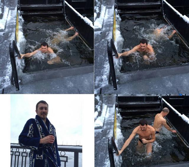 крещение купание