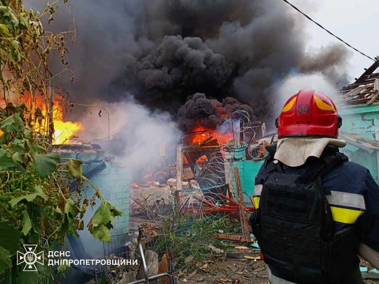 Удар по Кам'янському району Дніпропетровщини Наслідки